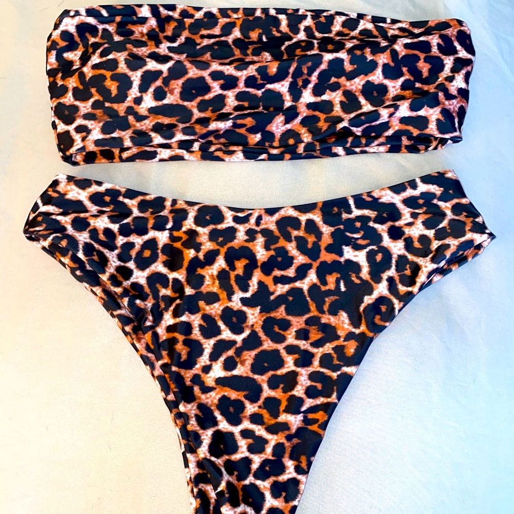 Shein Animal Print Bikini